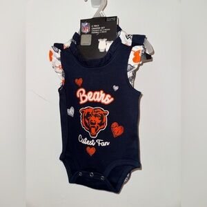 NFL Baby Creeper Set - Navy and White
